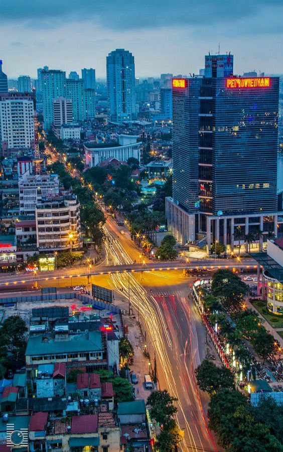 Lagos Nigeria Victoria Island skyline