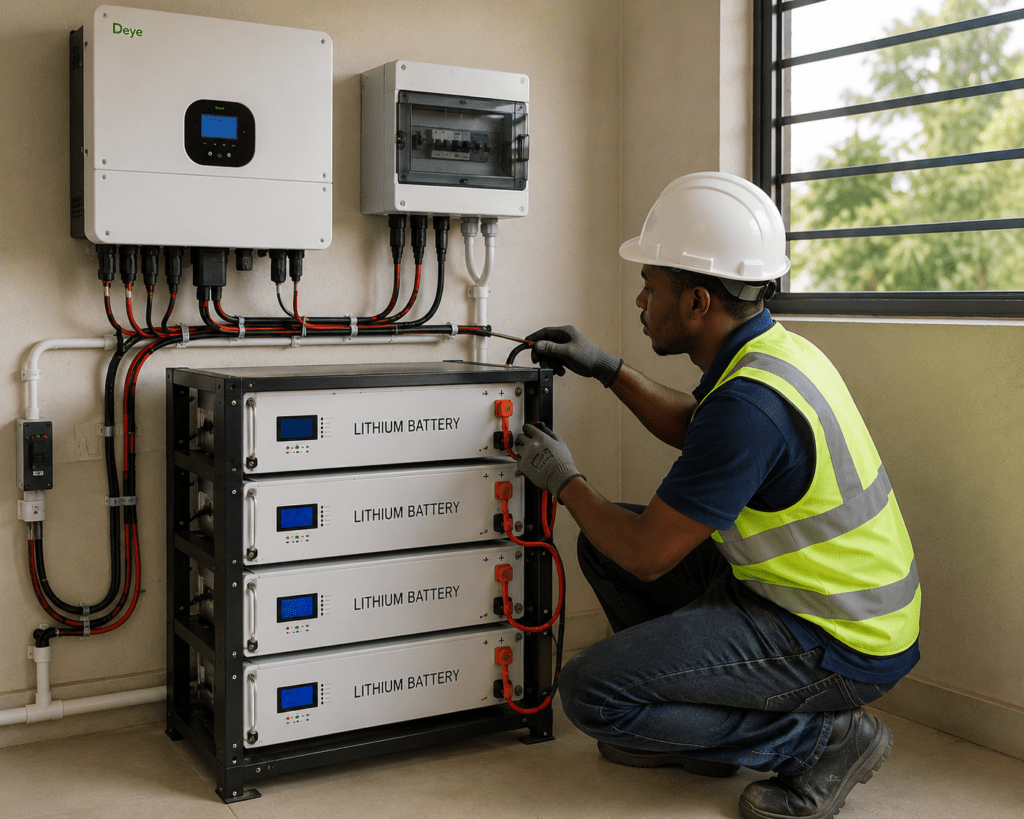 Lithium Batteries Nigeria Solar Industry