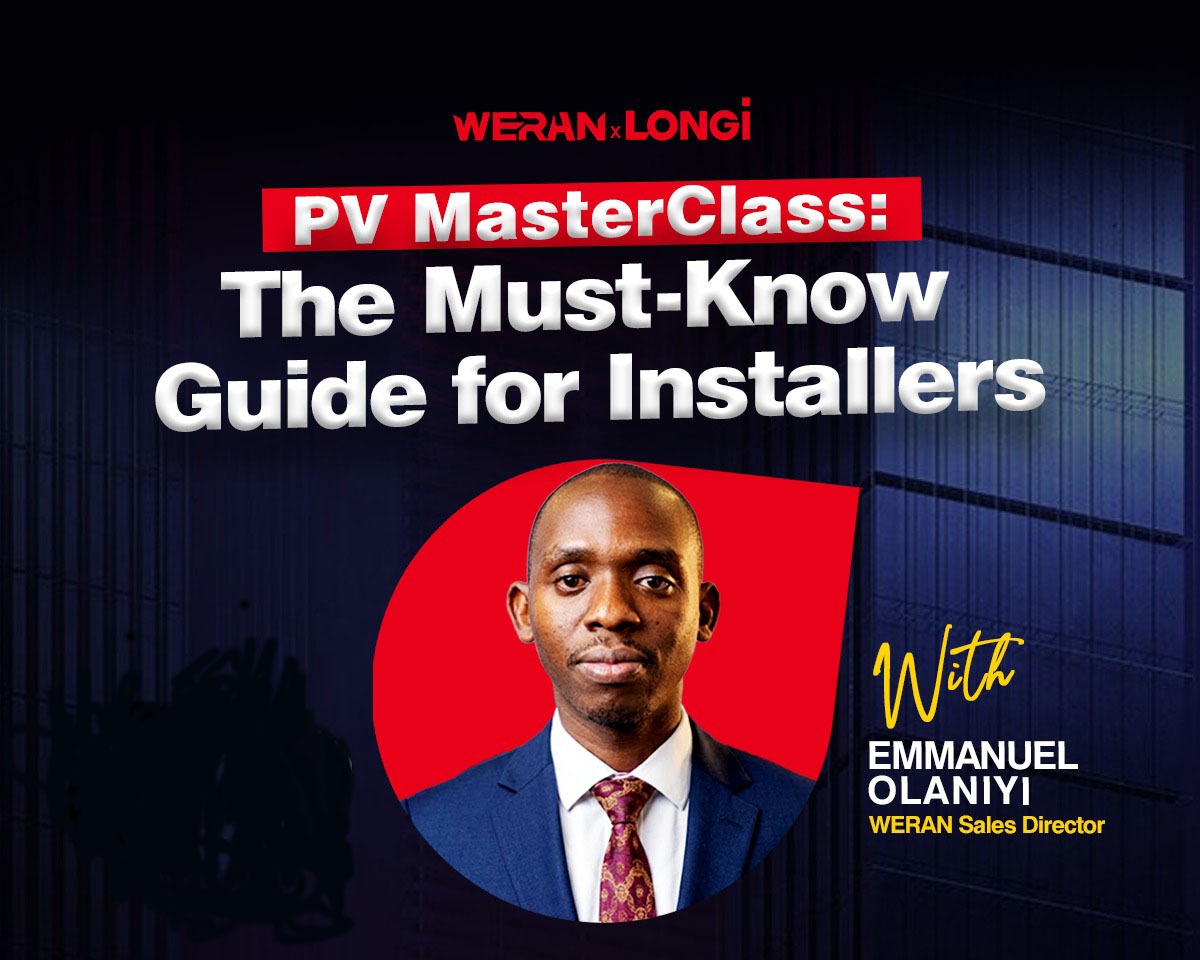 WERAN Solar Empowers Nigerian Installers with Technical PV Masterclass