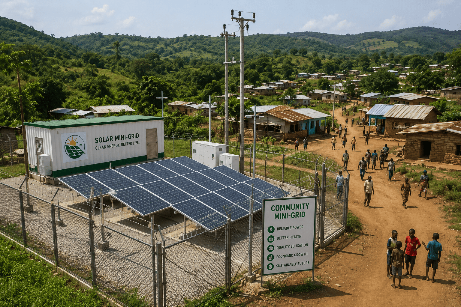 The Rise of Solar Mini-Grids in Rural Nigeria: Powering the Future Beyond the National Grid