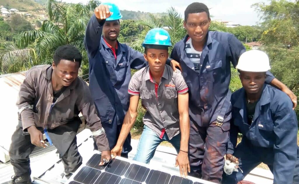 Solar training in Nigeria